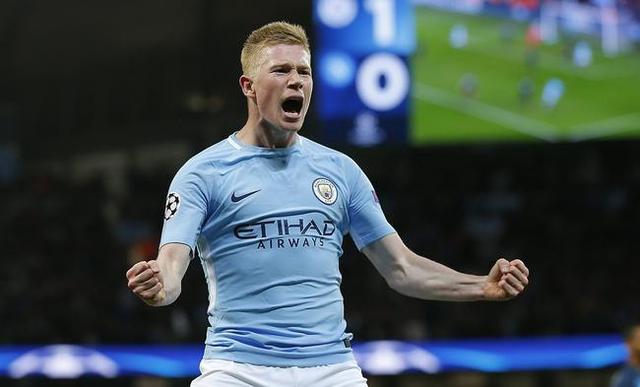  德布劳内伤愈复出，助攻帽子戏助曼城大胜  